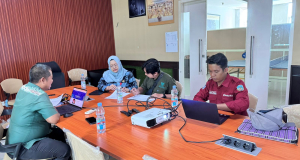 Komisi Informasi Provinsi Kalimantan Utara Lakukan Visitasi Monev Keterbukaan Informasi Publik di Bappeda dan Litbang